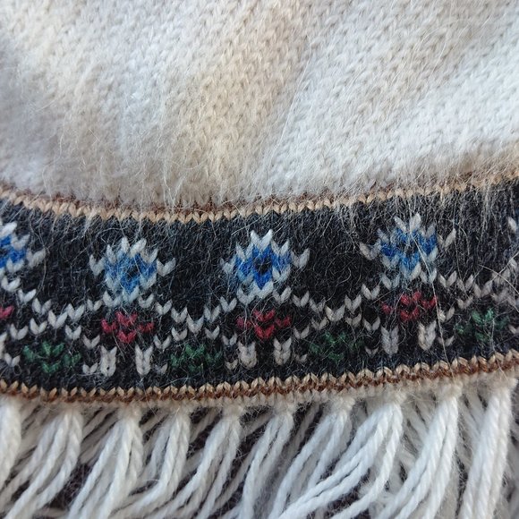 [NWOT] 100% Alpaca Wool Handcrafted Sweater - Picture 6 of 7